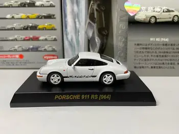1:64 Коллекция KYOSHO porsche 911 RS 964, модель тележки из литого сплава, украшения в подарок