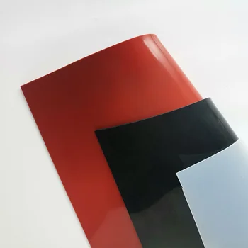 1 мм/1,5 мм/2 мм Красный/черный лист силиконовой резины 250x250 мм Черный Силиконовый лист, Резиновый Матовый, Силиконовое покрытие для термостойкости