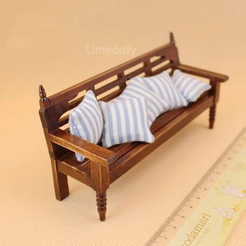 1 шт. милая мини-подушка, миниатюрный диван-кукольный домик для 1/12 BJD. OB11, Obitsu 11 Аксессуары для кукольной мебели