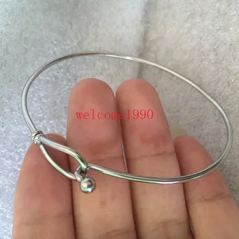 10 шт. оптом женский браслет-манжета из нержавеющей стали для праздничных подарков
