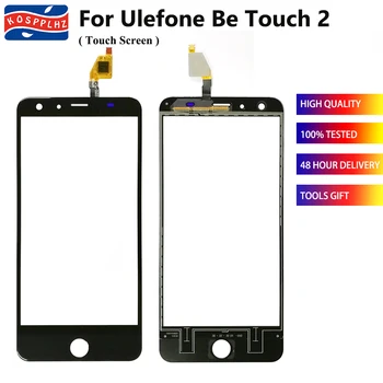 100% Протестировано для Ulefone Be Touch 2 Сенсорный экран Стеклянная панель дигитайзера Сенсорная панель Ulefone Touch2 Сенсорная панель