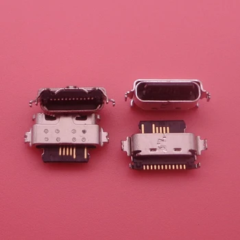 100 шт./лот Разъем зарядного устройства Micro USB для Alcatel 5 5086 5086Y 5086D 5086A разъем для док-станции для зарядки Type-C
