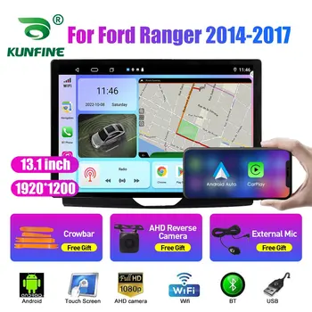 13,1-дюймовый автомобильный радиоприемник для Ford Ranger 2014 2015-2017 Автомобильный DVD GPS Навигация Стерео Carplay 2 Din Центральная мультимедийная система Android Auto