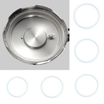 16 18 20 22 24 см Скороварки Белая Силиконовая резиновая прокладка Уплотнительное кольцо для скороварки Уплотнительное кольцо для кухонных инструментов для приготовления пищи