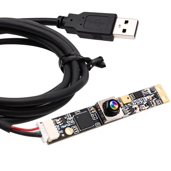 16-Мегапиксельный модуль USB-камеры с широкоугольным автофокусом, мини-промышленная веб-камера UVC с цифровым аудиомикрофоном для сканирования документов
