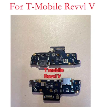 1шт Новый USB-Порт Зарядная Плата Power ON Off Flex Для T-Mobile Revvl V USB Зарядная Док-станция Порт Гибкий кабель Запчасти для Ремонта