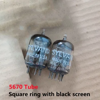 (1шт) Электронная трубка Xiwannian 5670 с черным экраном квадратного кольца/поколение 6N3 6H3N 396A точного соответствия
