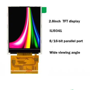2,8-дюймовый TFT ЖК-экран 240*320 драйвер ILI9341SPI ST7789V последовательный Порт 37PIN TFT Дисплей