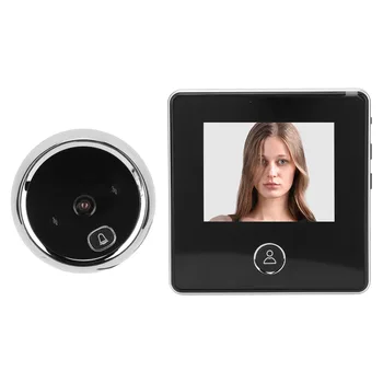 2,8-дюймовый умный цифровой дверной глазок для наблюдения за безопасностью, камера инфракрасного ночного видения высокой четкости для домашнего отеля