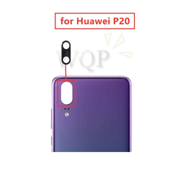 2 шт. для задней стеклянной линзы камеры Huawei P20 замена стеклянной линзы задней камеры Запасные части для ремонта с помощью клея