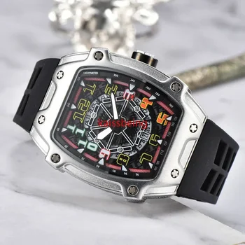 2023 Reloj Hombre светящиеся водонепроницаемые кварцевые часы с индивидуальным дизайном, мужские часы с большим циферблатом, модные часы