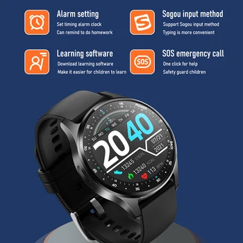2023 Мужские 1,39-дюймовые смарт-часы 4G call 4 ГБ + 64 ГБ памяти GPS WIFI пульсометр кровяное давление мониторинг сна Android Смарт-часы