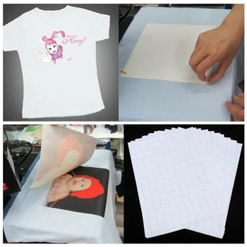 20шт сублимационной бумаги формата А4 для переноса футболки из неочищенного хлопка в бумагу для выпечки