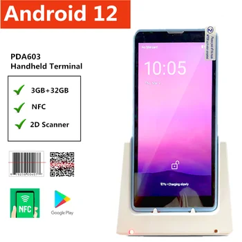 2D сканер штрих-кода Bluetooth Android 12 Сборщик данных Honeywell 1D 2D QR сканер штрих-кода Инвентарь Беспроводной 4G GPS КПК