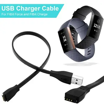 35 см USB-кабель для зарядки, шнур для Fitbit Charge/Force, браслет, кабель для быстрой зарядки, шнур, зарядное устройство для браслета, Аксессуары