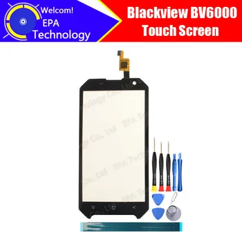 4,7-дюймовое стекло с сенсорным экраном Blackview BV6000 100% гарантия Оригинальная Новая стеклянная панель с сенсорным экраном для BV6000 + инструменты + клей