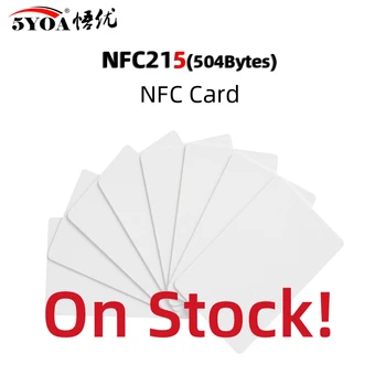 50шт NFC-карты Ntag215 Ntag 215 для NFC-меток Type2 форума TagMo Chip Tag Бесплатная доставка