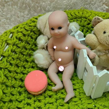 6-дюймовая кукла-ладошка, имитирующая силиконовую куклу, 15-сантиметровая мини-кукла Baby Rebirth, подарки на день рождения для мальчиков и девочек