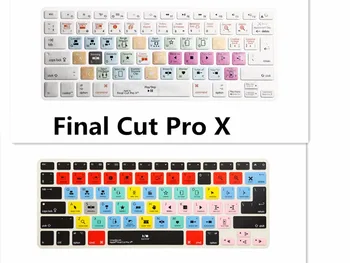 A1278 Final Cut Pro X Сочетания клавиш Крышка Экрана Клавиатуры Для Macbook A1278 Apple Find Cut Pro X KC_A1278_TY_FindCutProX
