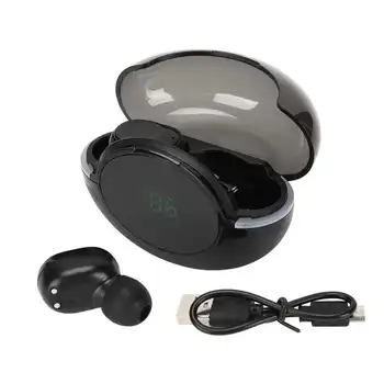 Bluetooth Наушники Глубокий Бас Стерео HiFi Встроенный Микрофон Водонепроницаемые Беспроводные Спортивные Наушники для Тренировок Вождения Домашнего Офиса