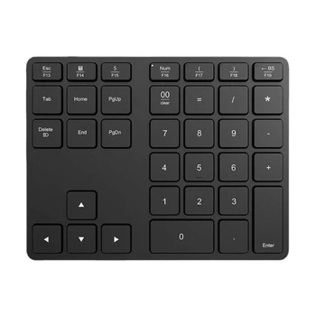 Bluetooth-совместимая цифровая клавиатура с 35 клавишами 2.4G для ноутбука бухгалтера R9UA
