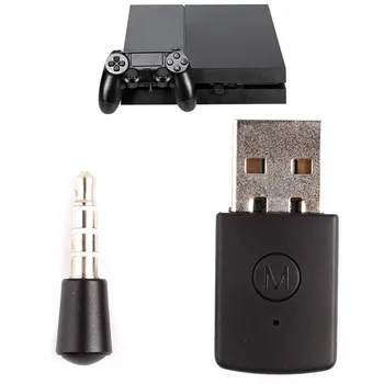 Bluetooth-совместимые гарнитуры 4.0, ресивер для консоли контроллера PS4 Playstation 4, наушники, USB-адаптер с 10-метровым ключом