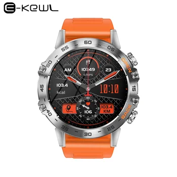 K52 Прочные мужские смарт-часы с 1,39-дюймовым IPS-экраном, вызов по Bluetooth, пользовательский набор, мониторинг сердечного ритма, спортивные умные часы на открытом воздухе