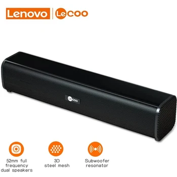 Lenovo DS107 Проводной Динамик Soundbar TV USB Проводной Динамик 360 ° Объемный Стереозвук Сабвуфер для Ноутбуков Smart Speakers