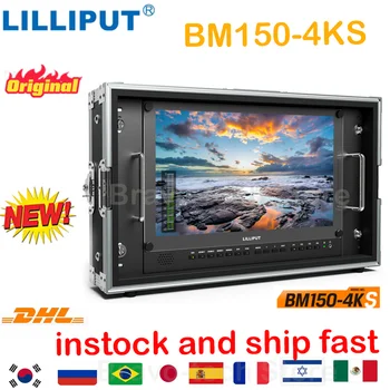 Lilliput BM150-4KS Транслирует 15,6-дюймовый HDR 3D-LUT Color space с переносным 4K-режиссерским монитором 3840x2160 SDI, совместимым с HDMI, и VGA