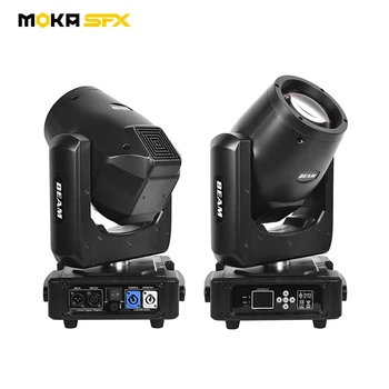 MOKA SFX LED 230 Вт луч Движущегося головного света Mini DMX DJ Disco Party KTV Bar Сценический световой эффект 8-призменная индивидуальная лампа 5R