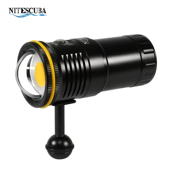nitescuba NSV60 Diving Video Light 6000 люмен с высоким CRI = 90 для подводной съемки