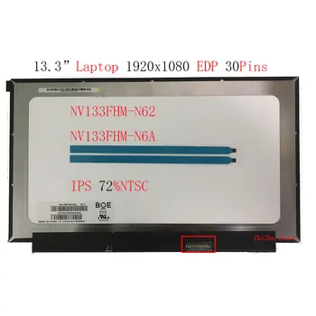 NV133FHM-N62 M133NWF4 NV133FHM-N6A LP133WF4 SPB1 SPA1 ЖК-экран для ноутбука IPS EDP 30 pin 1920*1080