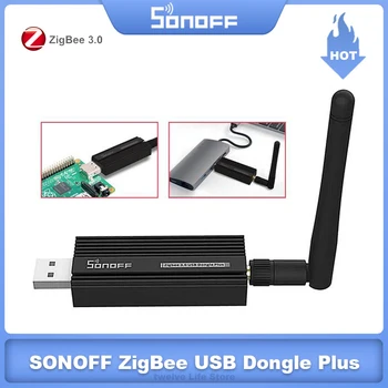 SONOFF ZBDongle-E USB-Ключ Zigbee 3.0 Плюс Беспроводной Анализатор Шлюза Zigbee ZHA Zigbee2MQTT Для Захвата USB-накопителя С Антенной