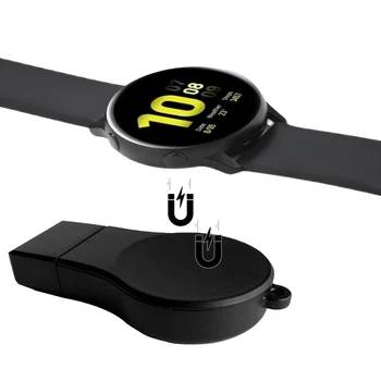 USB Samsung-Зарядное устройство для часов Galaxy-Watch 46/42 мм, USB-зарядка для Samsung- Active 2/1 для путешествий, прямая поставка