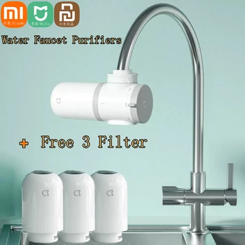 XIAOMI MIJIA Очиститель водопроводной воды Чистый кухонный кран Моющаяся система фильтрации воды для удаления бактерий с насадки для домашнего фильтра воды