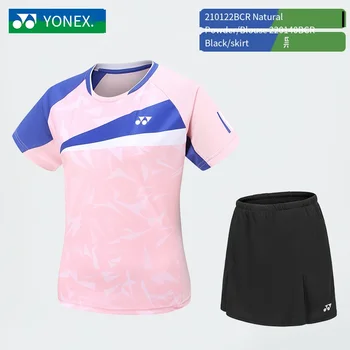 YONEX sport Джерси спортивная одежда спортивная одежда одежда для бадминтона 2022 с коротким рукавом для мужчин и женщин национальная сборная 115179BCR