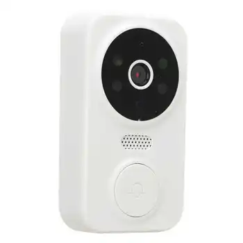 Беспроводная камера дверного звонка 2-полосный аудио HD Ночной умный дверной звонок с камерой для домашней безопасности