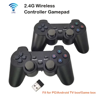 Беспроводной геймпад 2,4 ГГц Для PS3/ПК/TV Box/Android Phone Игровой контроллер Джойстик Для Super Console X-pro Черный Игровой контроллер