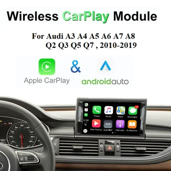 Беспроводной интерфейс Apple CarPlay Android Auto для Audi A3 A4 A5 A6 A7 A8 Q3 Q5 Q7