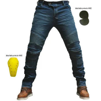 Брюки мотоциклетные брюки мужские мотоциклетные джинсы защитное снаряжение для верховой езды мотоциклетные брюки для осмотра достопримечательностей внедорожные брюки внедорожные p