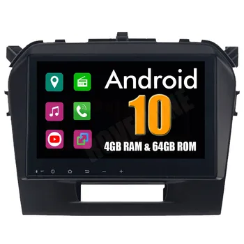 Восьмиядерный Android 10 Автомобильный Мультимедийный Плеер для Suzuki Vitara 2016 2017 Авторадио Радио Стерео GPS Навигация Navi БЕЗ DVD