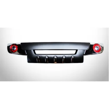 Высококачественный пластик ABS, хромированная отделка переднего + заднего бампера, подходит для стайлинга автомобилей Hyundai Tucson 2006-2012