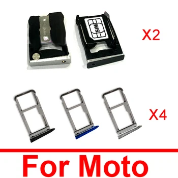 Гнездо Держателя Лотка Для Sim-Карт Motorola Moto X4 X + 1 2nd Gen X2 XT1092 Sim Micro Reader Слот Для Карт Адаптеры Запасные Части