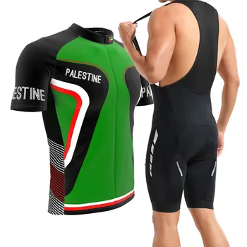 Горячая классическая летняя майка для велоспорта в Палестине, дышащий комплект для командных гонок, Спортивный шоссейный велосипед, мужская велосипедная одежда, Одежда