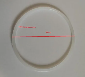 Детали фильтра для воды диаметром 95х4 мм, Белое силиконовое уплотнительное кольцо для 10-дюймовой бутылки с фильтром, водонепроницаемое