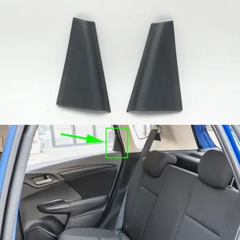 Для Honda FIT JAZZ 2015 2016 2017 2018 GK5 Авто Левая Правая задняя дверь Треугольная внутренняя накладка на панель отделки