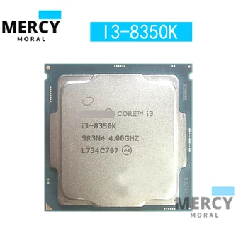 Для Intel Core I3-8350K i3 8350K 4,0 ГГц четырехъядерный четырехпоточный процессор 8M 91W LGA 1151 настольный новый готовый I38350K