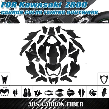 Для Kawasaki Z800 Z 800 2013-2018 Кузов из углеродного волокна Комплект обтекателей для мотоциклов вторичного рынка ABS Аксессуары для мотоциклов
