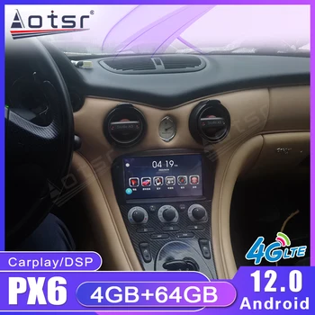 Для Maserati 3200GT4200GT Grancabrio 2004 Android Радио Головное устройство Автомобильный Мультимедийный плеер Стерео PX6 Аудио GPS Navi