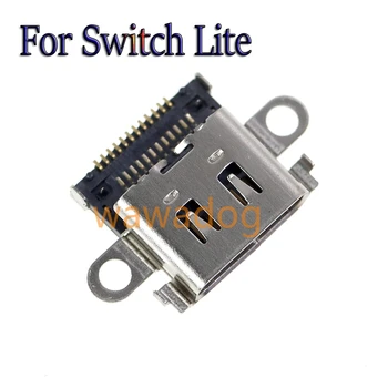 Для консоли Nintendo Switch Lite, разъем питания Type-C, порт для NS Switch/OLED, оригинальный разъем для зарядки